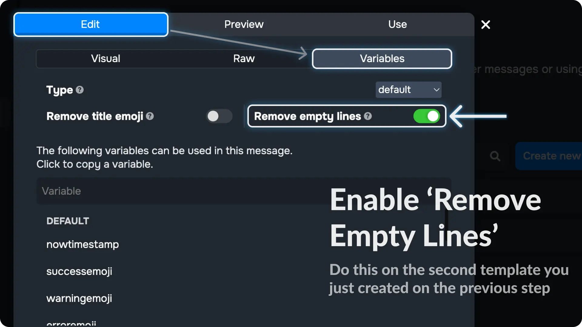 Sapphire Assign Roles via buttons Remove Empty Lines