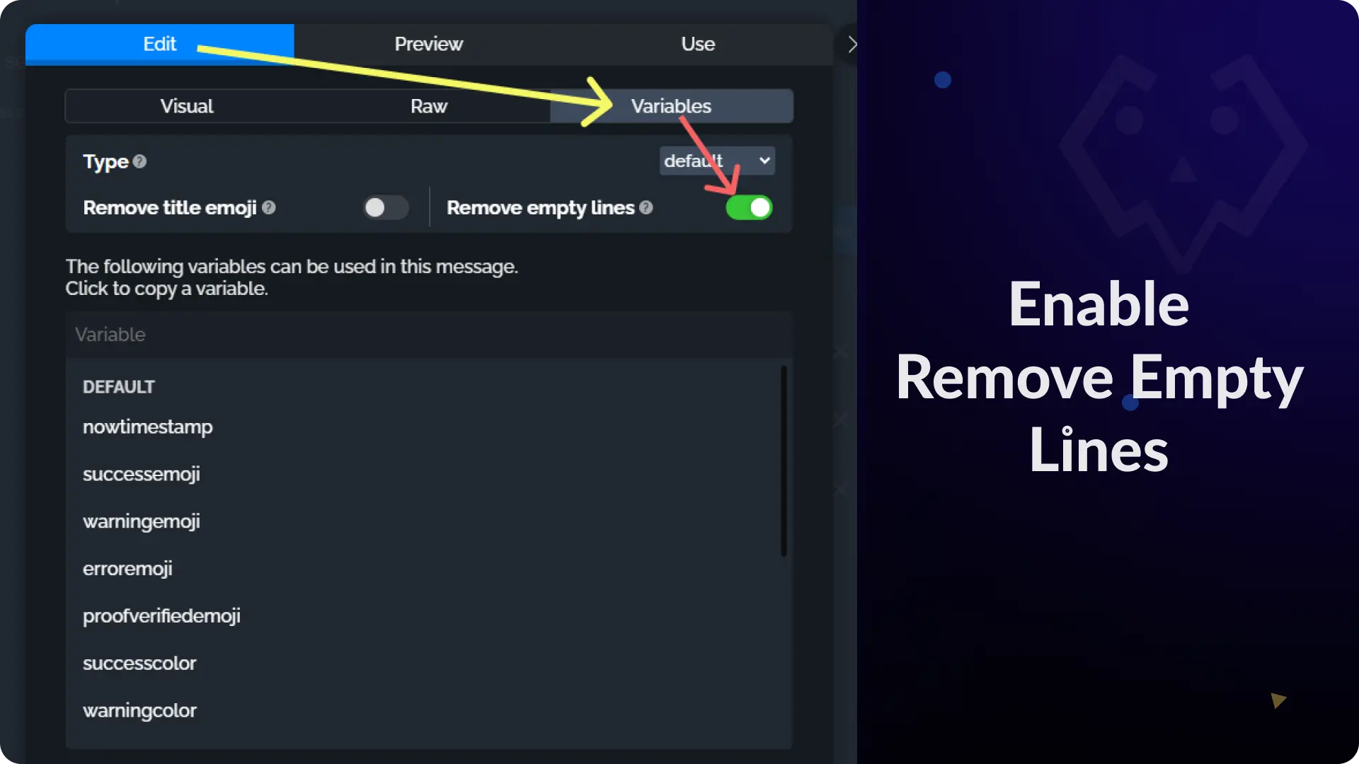 Roles Updated  Message