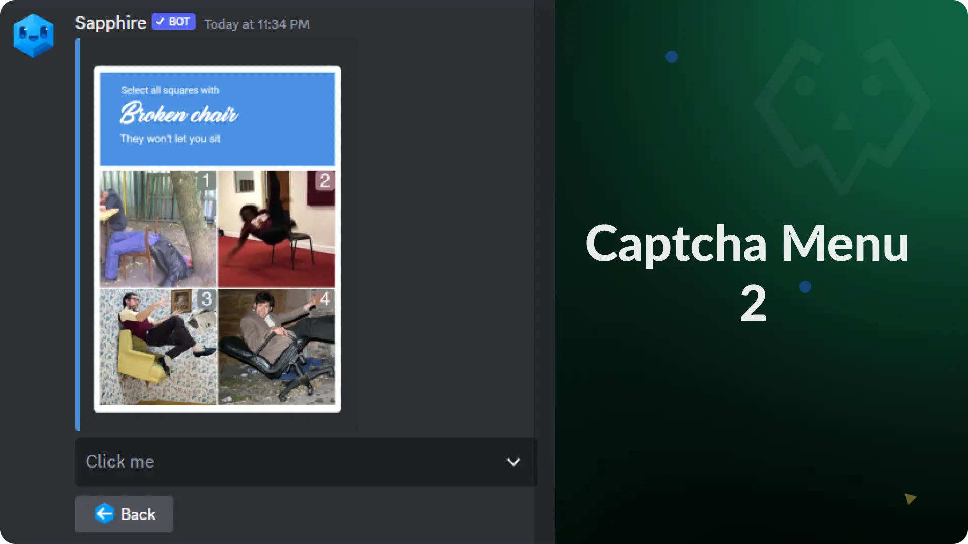 Captcha Menu 2