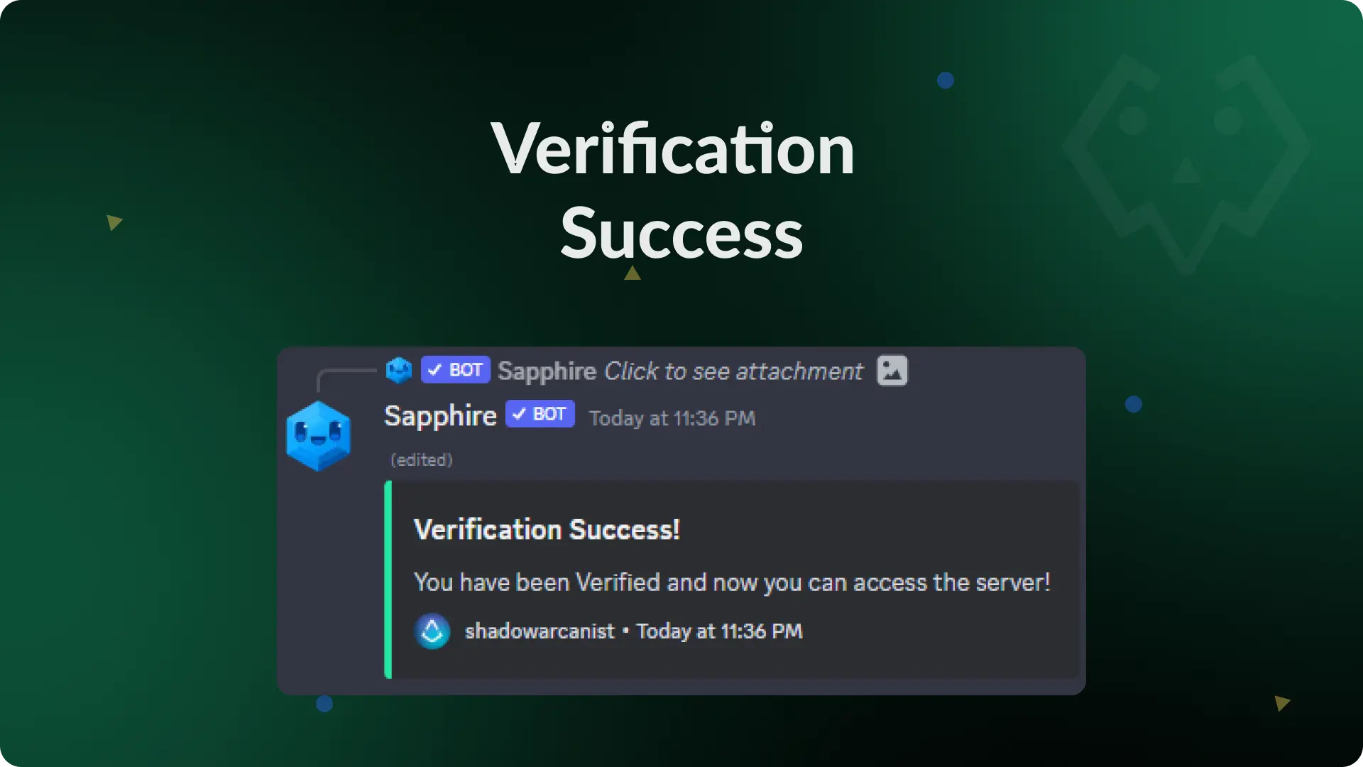 Verification Success